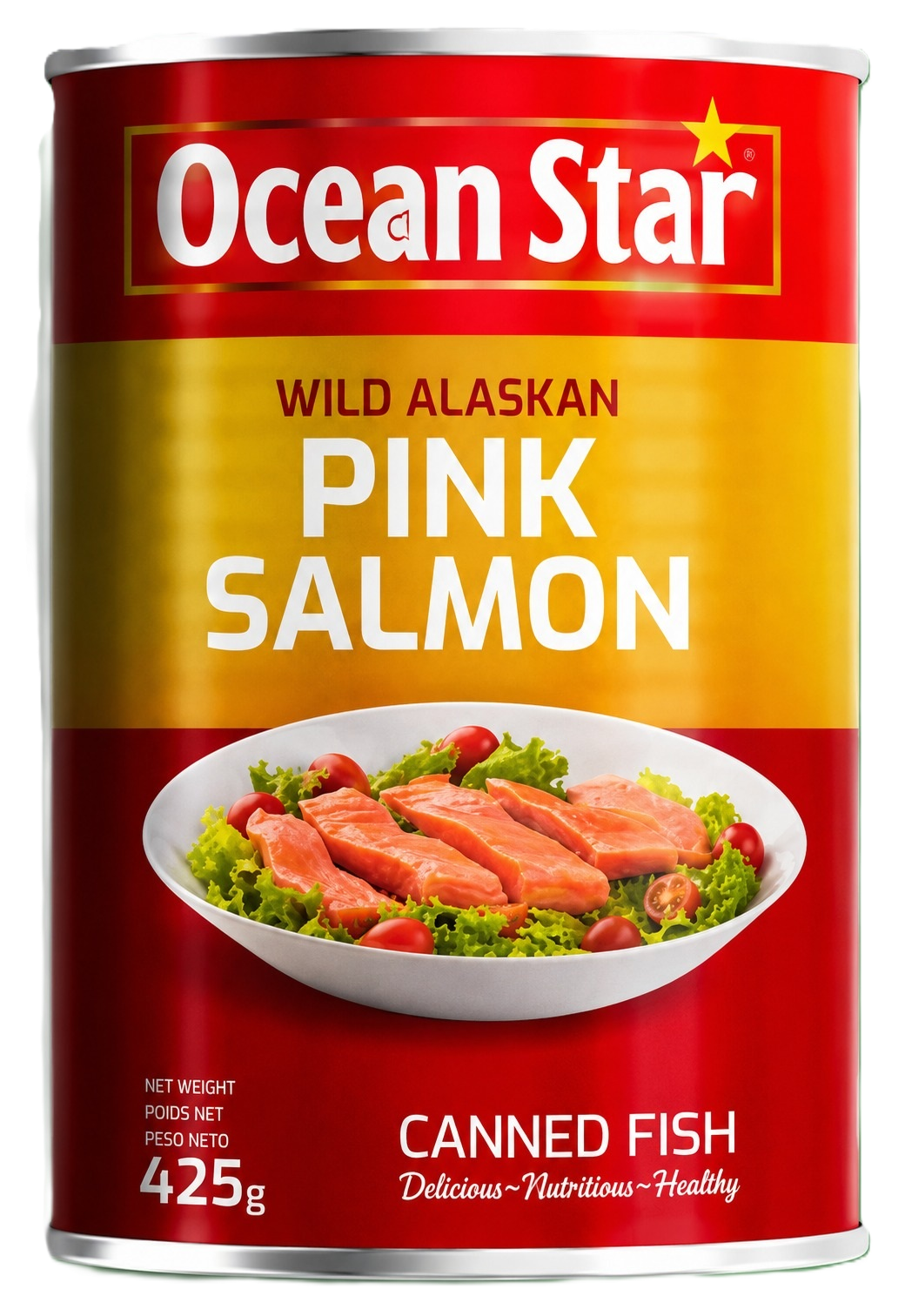 Ocean Foods Pink Salmon canned fish product