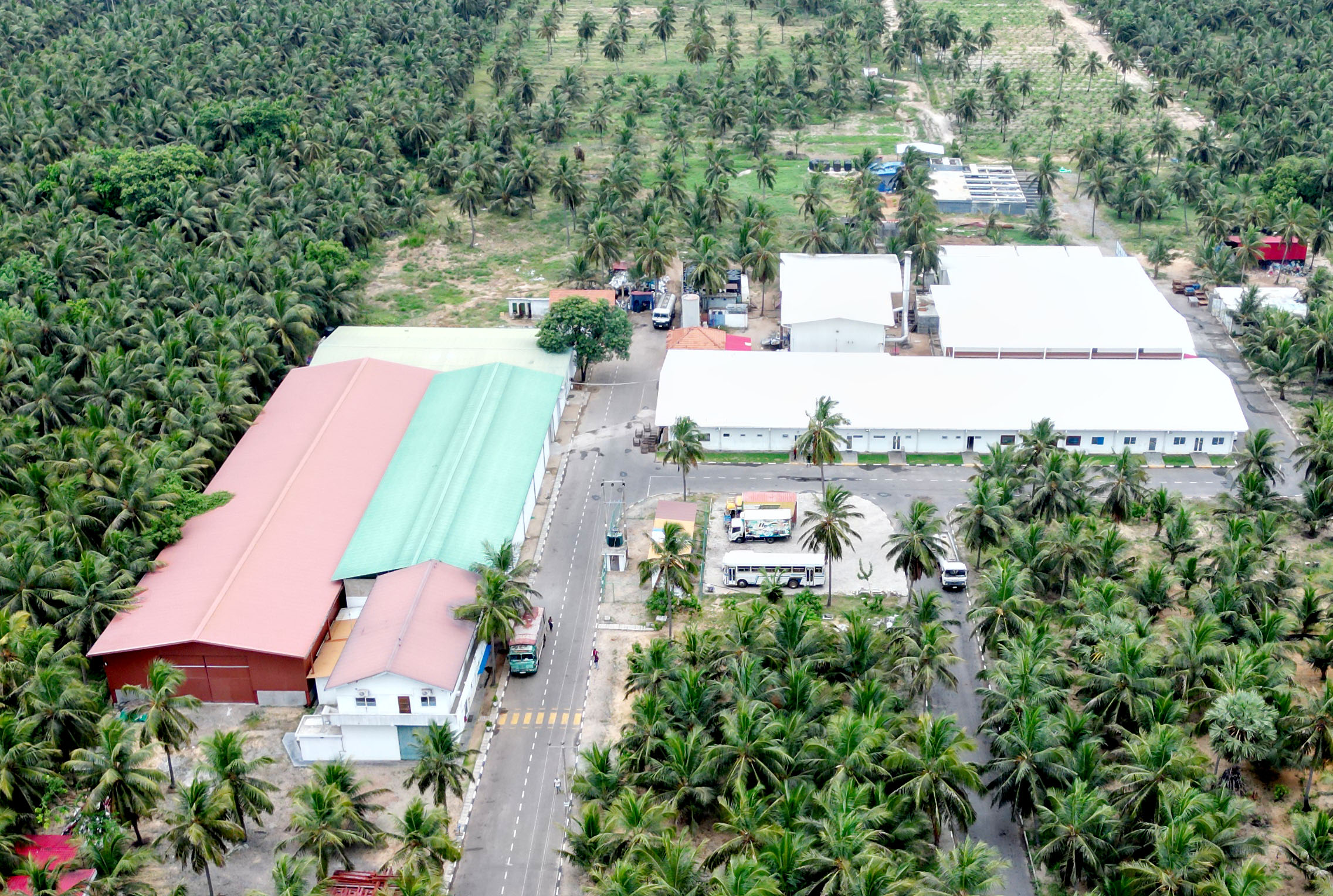 Ocean Foods Manufacturing production facility in Sri Lanka