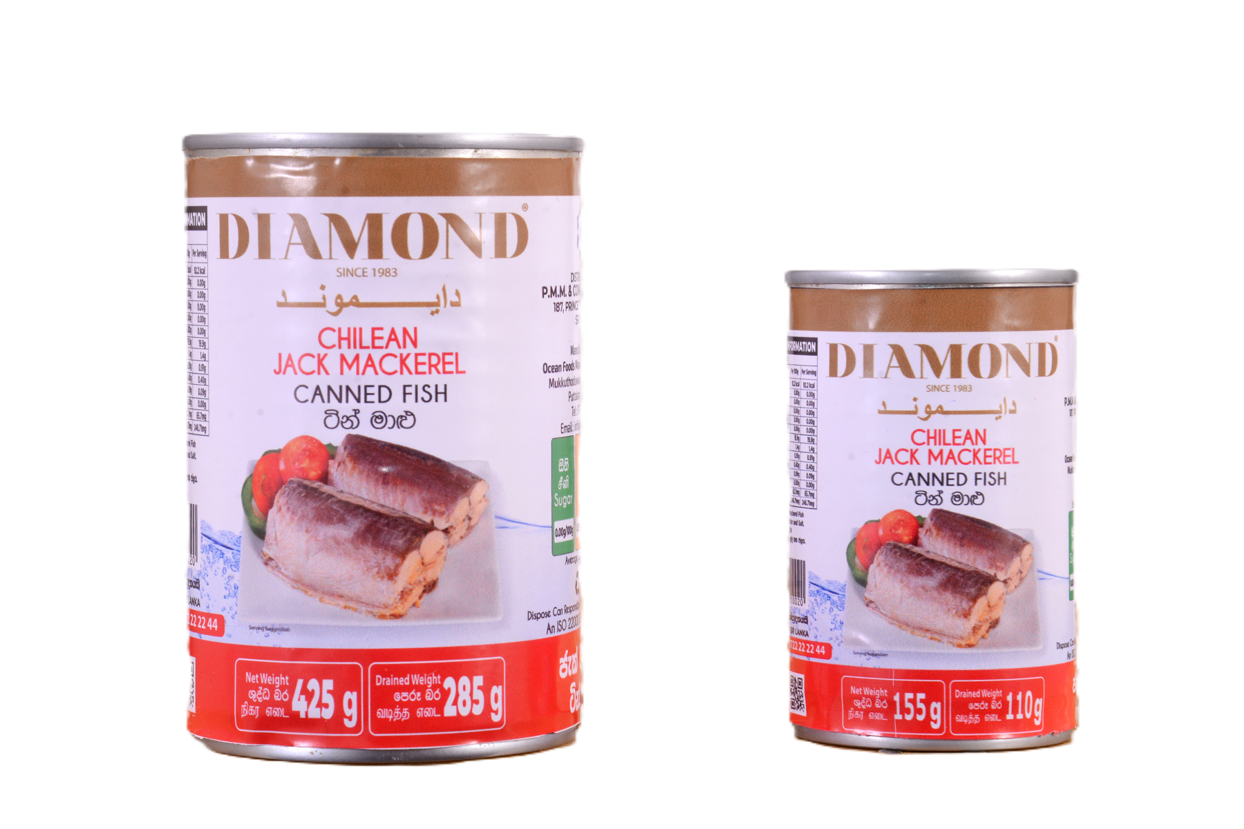 Private label canned seafood packaging by Ocean Foods Manufacturing