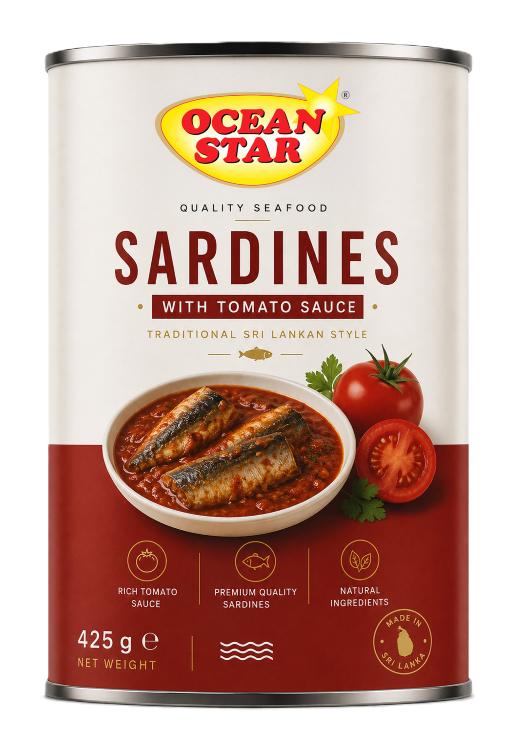 Ocean Foods Sardines in Tomato Sauce 425g